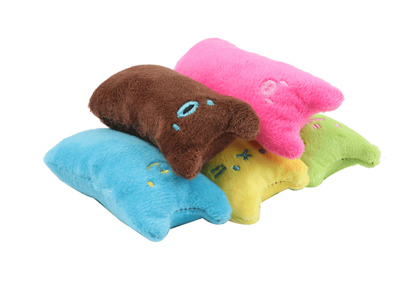 Interactive Catnip Cat Pillow Toy - Fun And Safe Pet Chew Toy To Reduce Boredom And Anxiety
