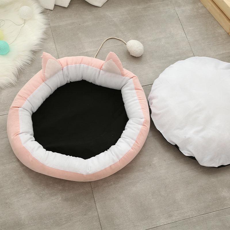 Luxurious Suede Feline Litter Catcher Mat