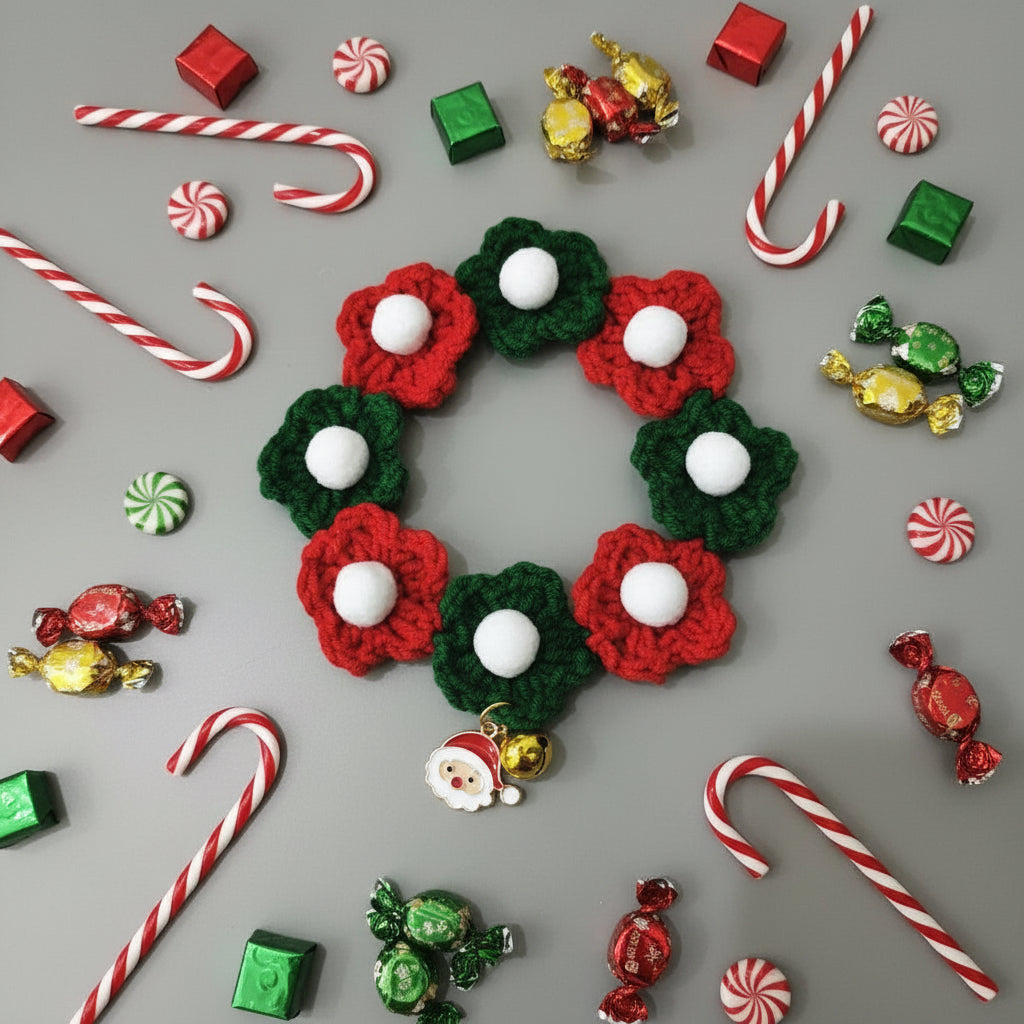 Christmas handmade collars