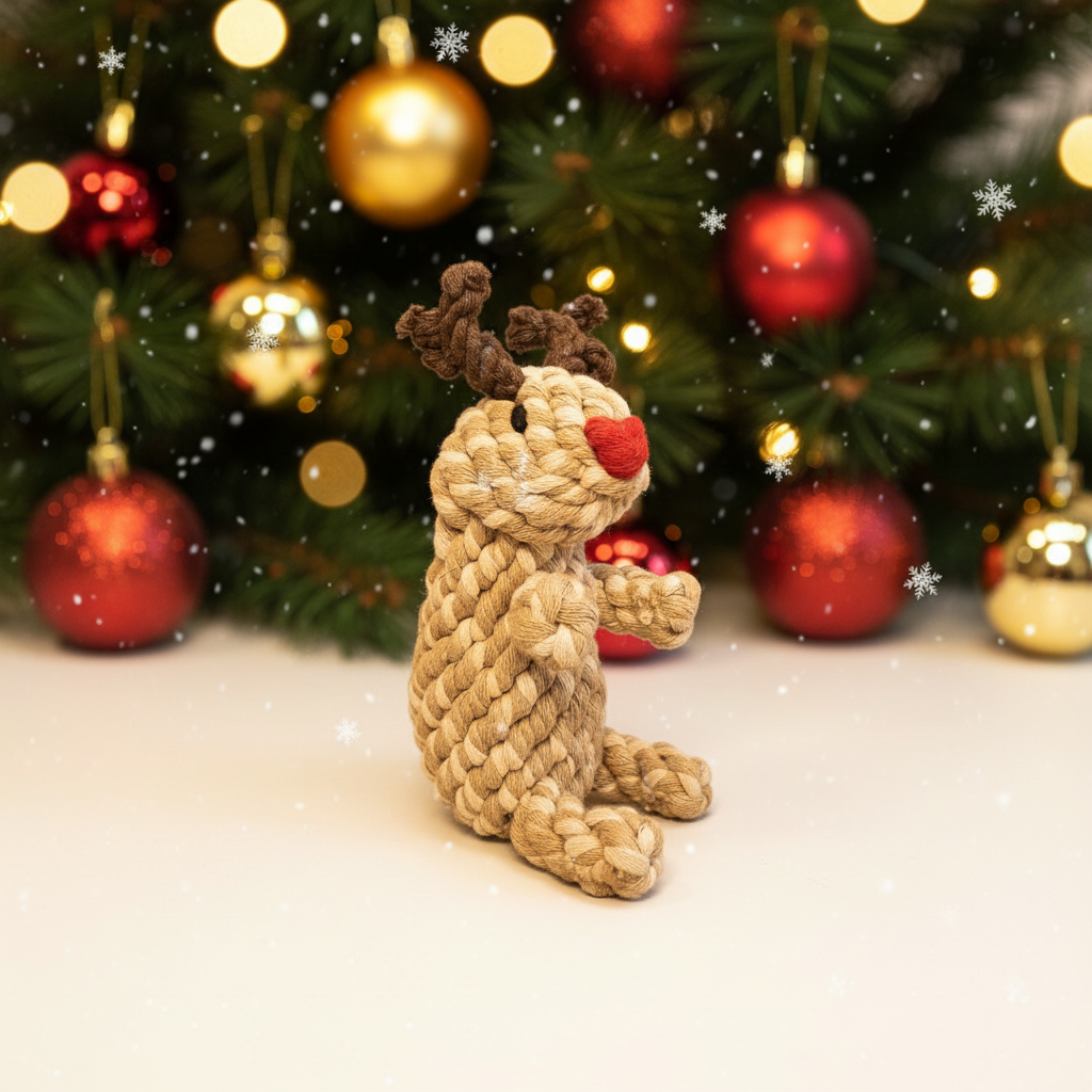 Christmas Deer Pet Toys