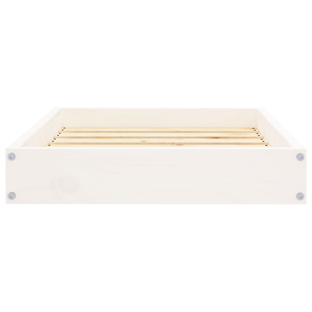 vidaXL Dog Bed Dog Sofa Bed Pet Couch Seat with Wooden Frame Solid Wood Pine