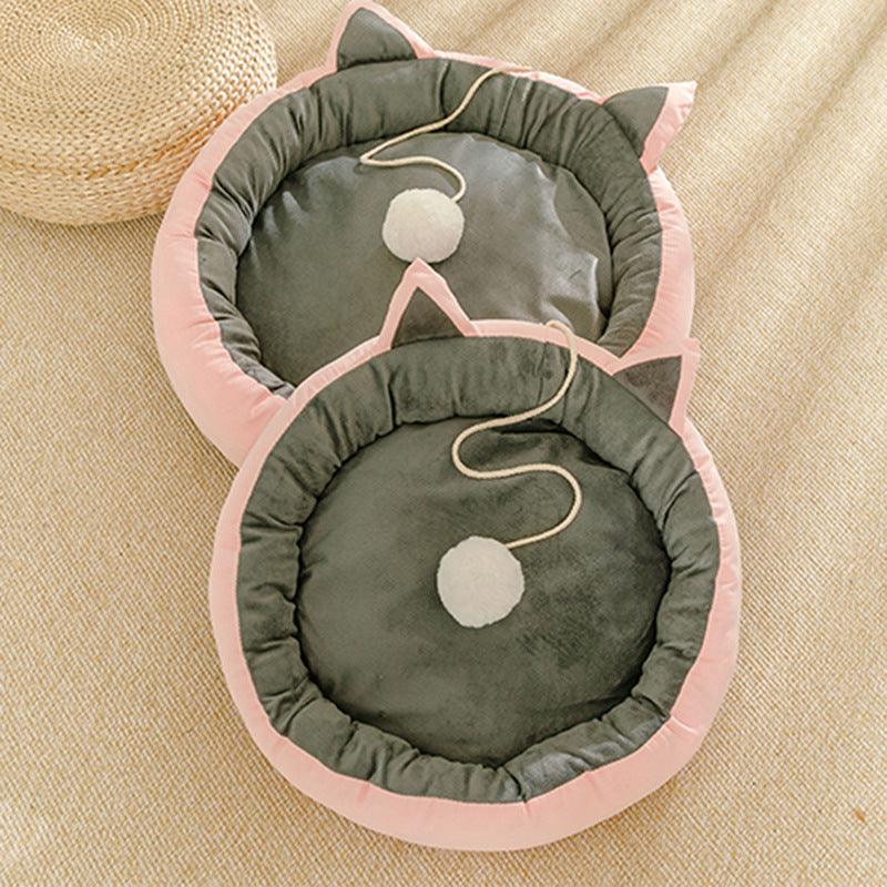 Luxurious Suede Feline Litter Catcher Mat