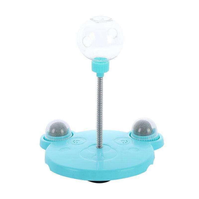 Pet Feeder Cat Toy Pets Leaking Food Ball Self-Playing Tumbler Funny Feeder Puzzle Toys Playing Training Dispenser Bowl