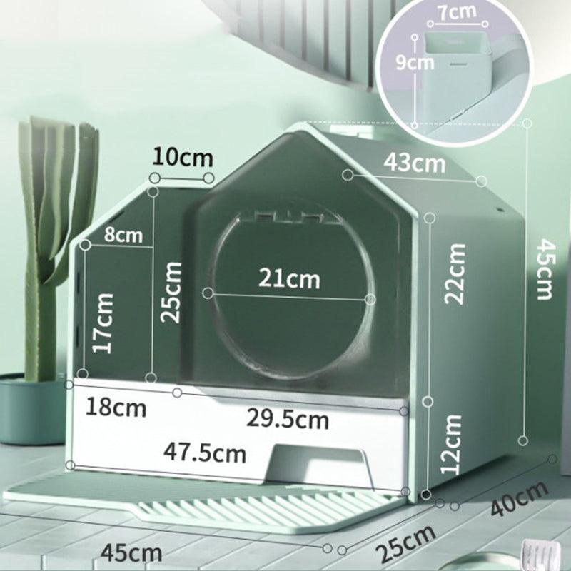 Enclosed Pet Oasis: The Ultimate Odor-Free Cat Litter Box