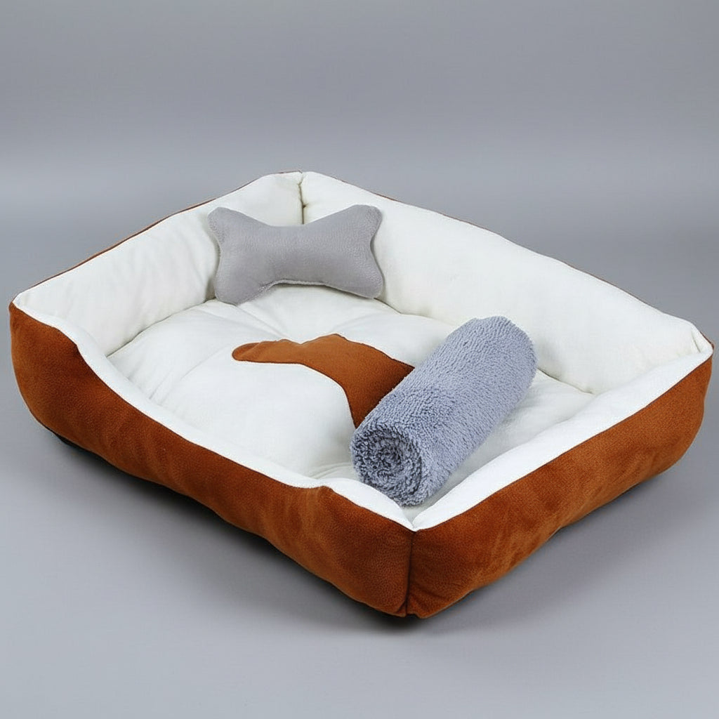 Cozy Retreat Large Dog Bed