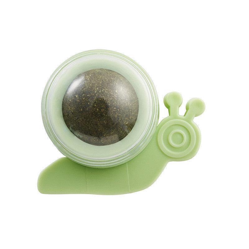 Crabnip Cat Toy: Interactive Spinning Ball For Playful Feline Molars