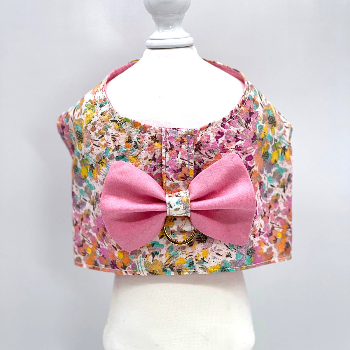 DCNY Pretty in Pink Princess Vest-Style Harness with Bow