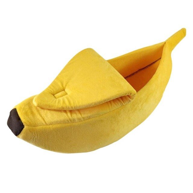 Dog Bed Banana Shape Dog House Pet Cat House Sofa Pet Kennel Nest Warm Dog Sofas Cat Sleeping Bag