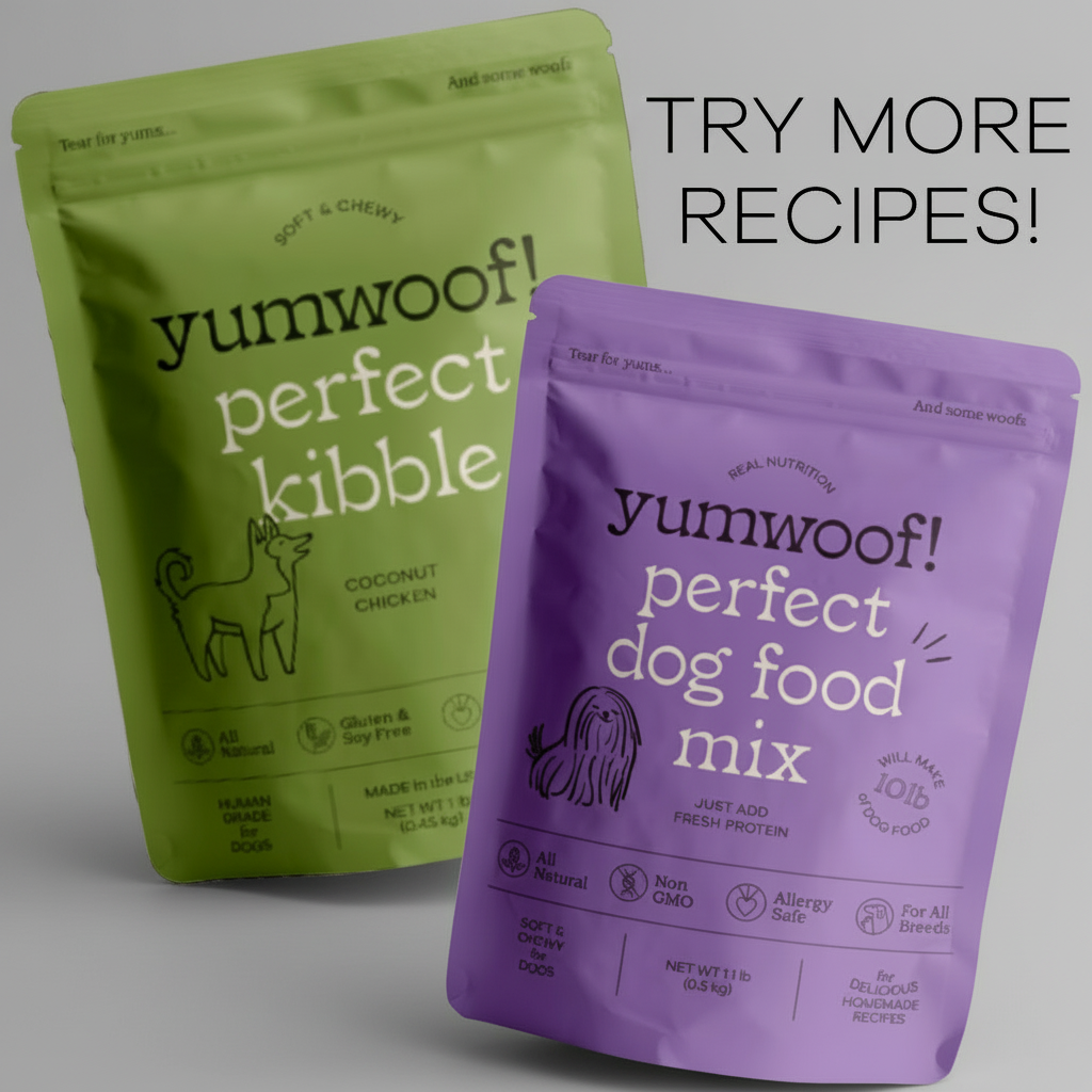 Picky Eater Starter Pack - Add Perfect Kibble Coconut Chicken (14 oz) + Perfect Dog Food Mix