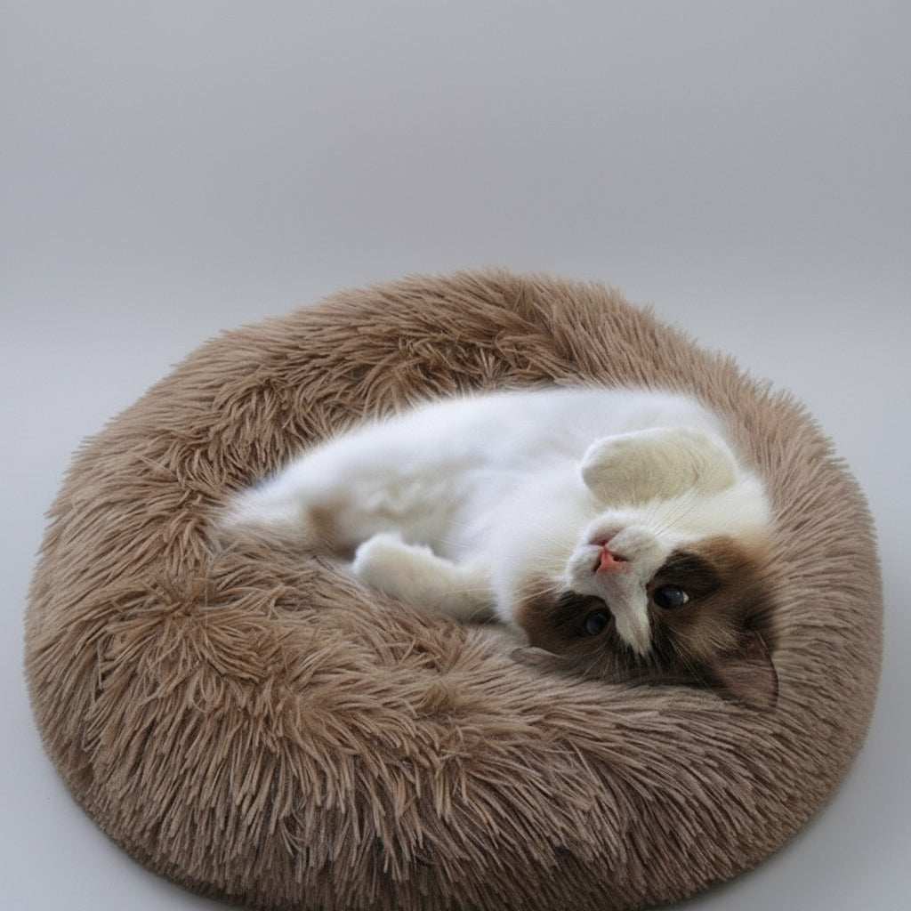 Super Soft Dog Bed Plush Cat Mat Dog Beds For Large Dogs Bed Labradors House Round Cushion Pet Product Accessories