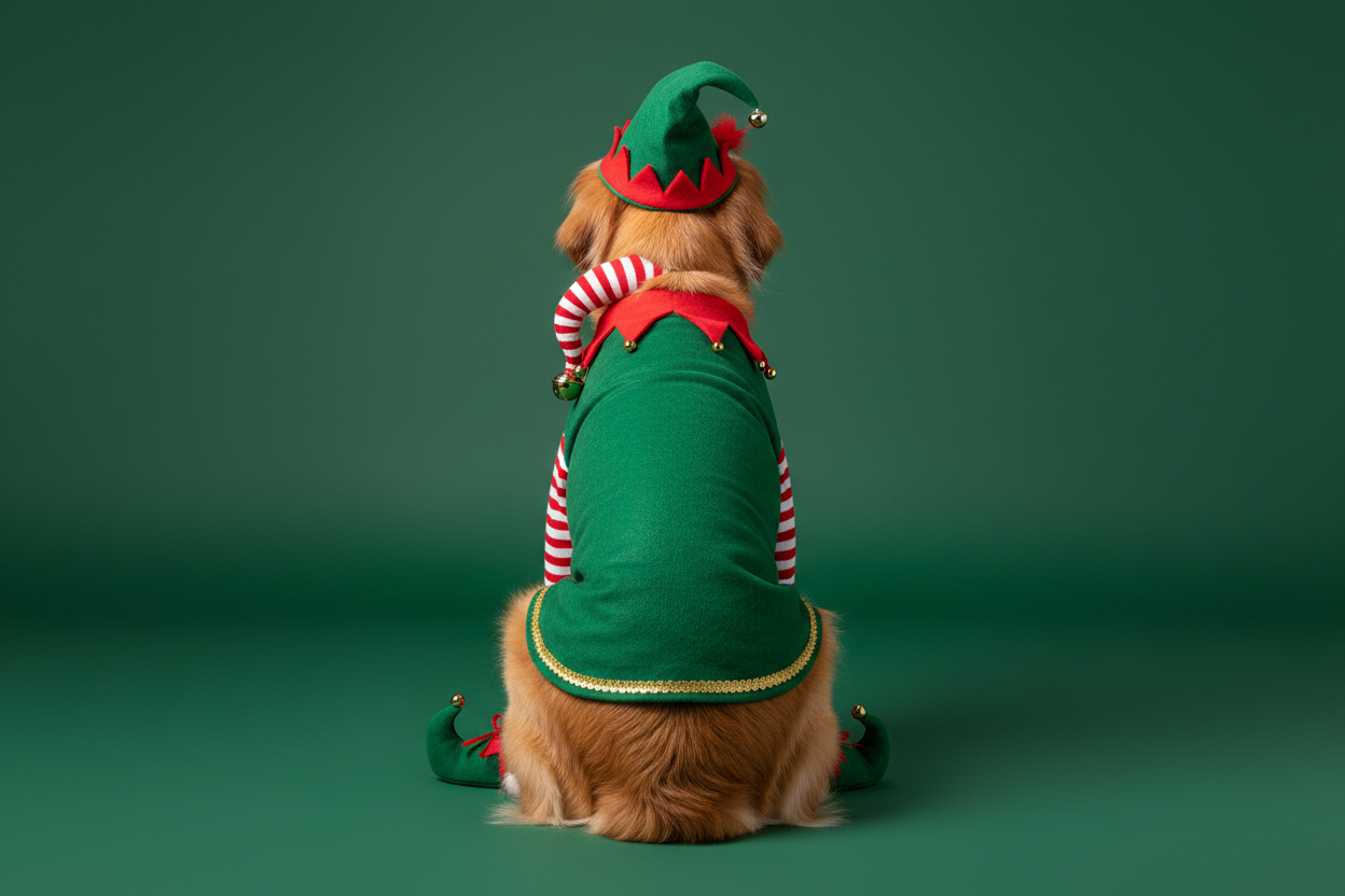 remove the cat and keep the dog like that